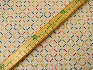Tkanina bawełna dekoracyjna szer. 280 cm wzór geometryczny kolorowy