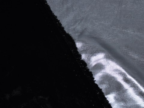 Dzianina elastyczna błyszcząca LAMA SREBRNA STAL Dzianina elastyczna błyszcząca LAMA SREBRNA STAL