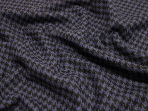 Tkanina elanowełna TWEED PEPITKO GRANAT CZARNE Tkanina elanowełna TWEED PEPITKO GRANAT CZARNE