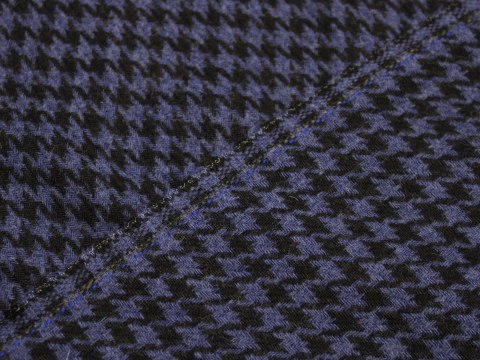 Tkanina elanowełna TWEED PEPITKO GRANAT CZARNE Tkanina elanowełna TWEED PEPITKO GRANAT CZARNE