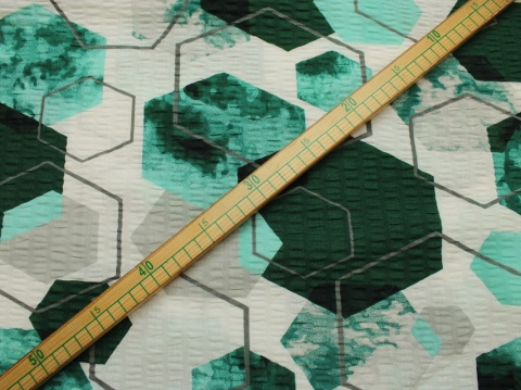 kora bawełniana wzór geometryczny