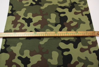 Tkanina płótno leżakowe moro szer. 45 cm