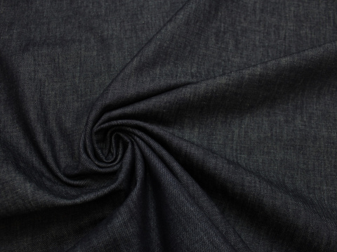 Tkanina jeans gruby nieelastyczny ciemny granat Tkanina jeans gruby nieelastyczny ciemny granat