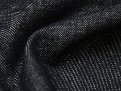 Tkanina jeans gruby nieelastyczny ciemny granat Tkanina jeans gruby nieelastyczny ciemny granat