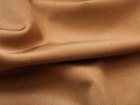 Materiał lycra ciemny beż