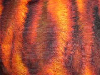 SZYFON JEDWABNY WZÓR PŁOMIENIE